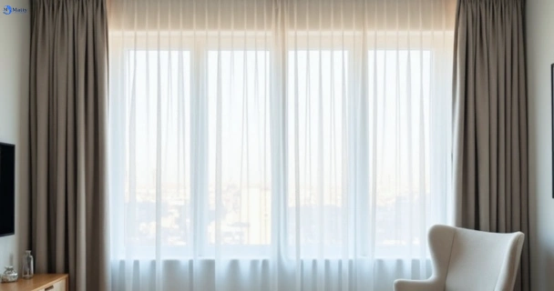 Freshly steam cleaned curtains in macarthur-square-nsw QLD